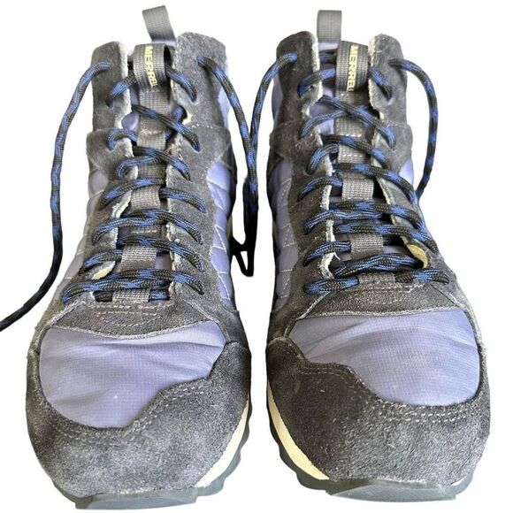 Merrell Women's Alpine Sneaker Mid Shoe Blue Grey Purple - Picture 5 of 12